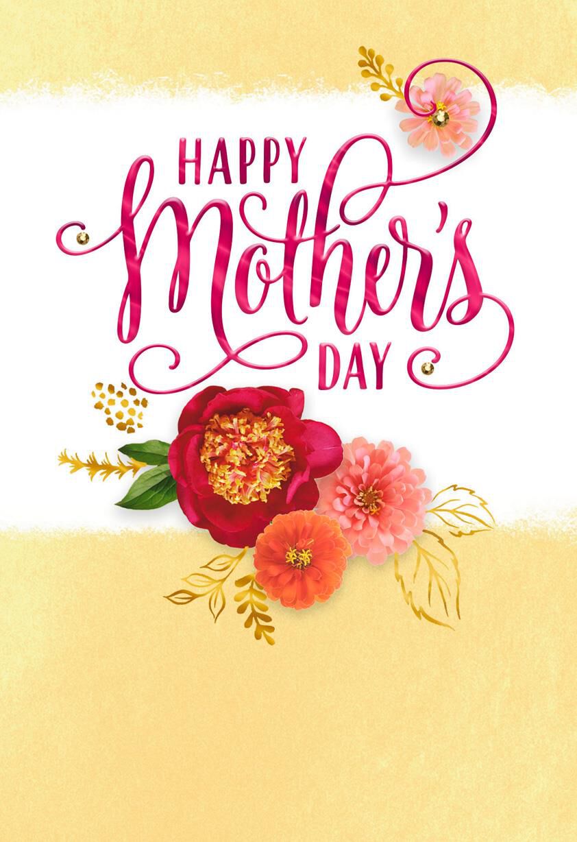 You're a Blessing Floral Mother's Day Card