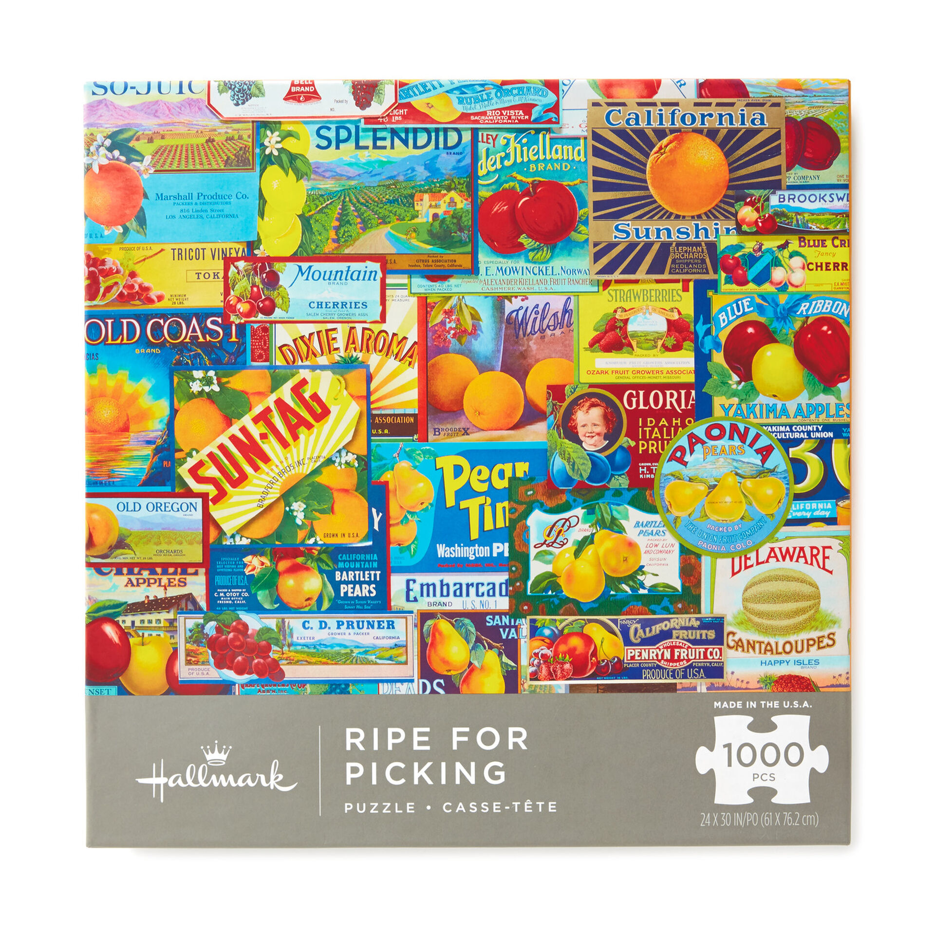 Ripe for the Picking 1,000Piece Jigsaw Puzzle Puzzles & Games Hallmark