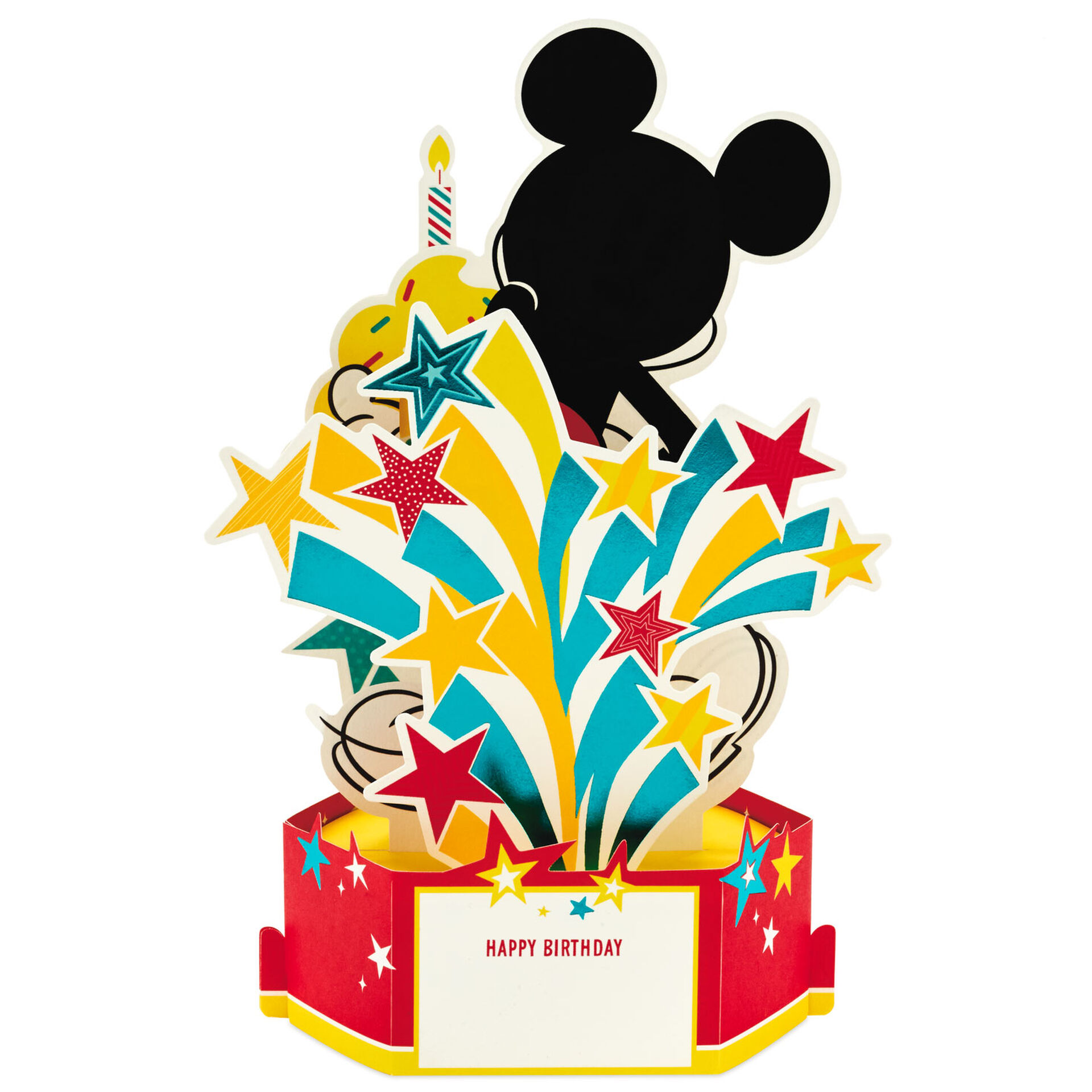 HALLMARK DISNEY MICKEY AND THE ROADSTERS GREETING CARD W// ENVELOPE