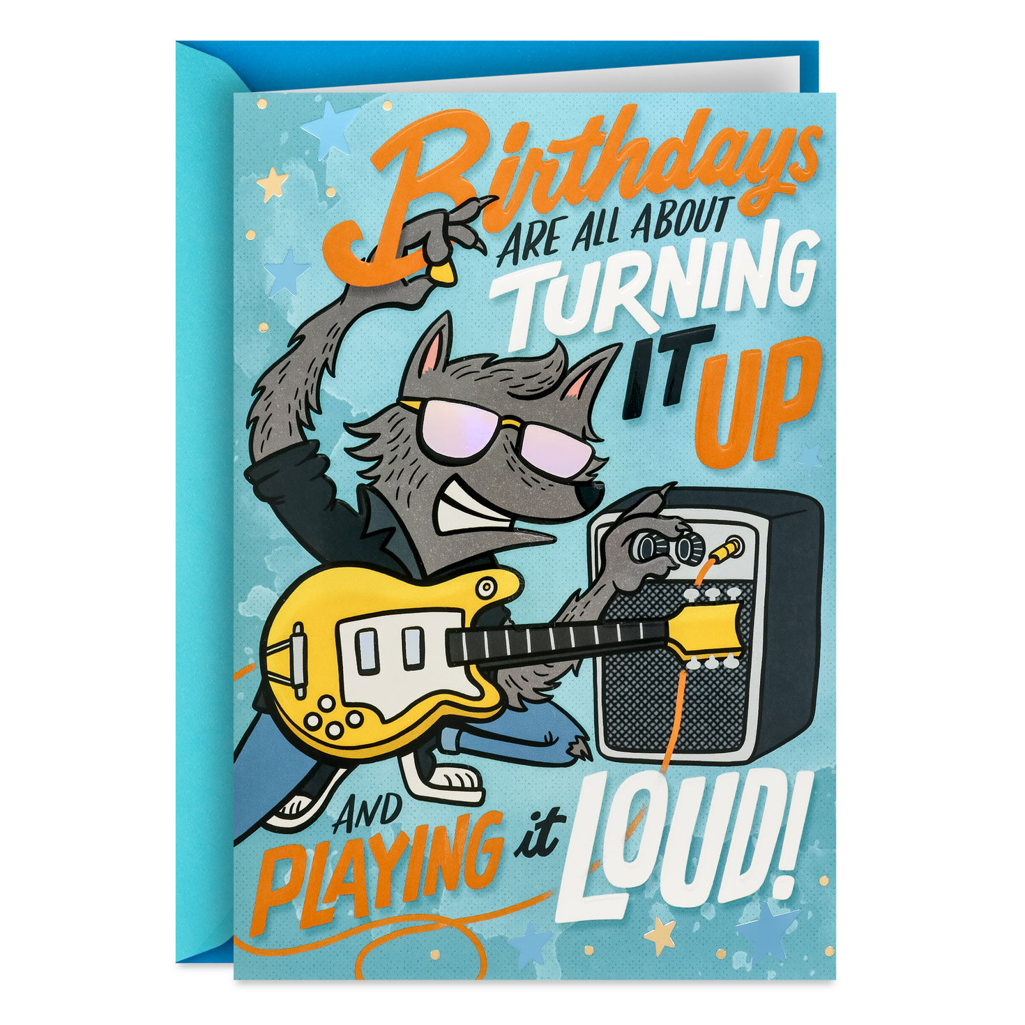 Hope It Rocks Birthday Card for Kids