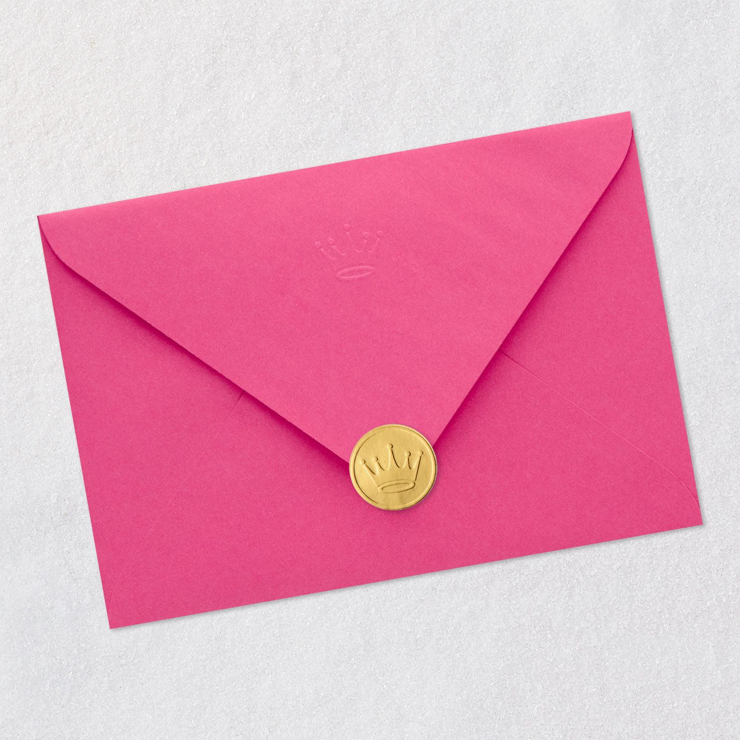 Tropical Flowers and Leaves Mama Birthday Card Envelope Back with Seal image number 7