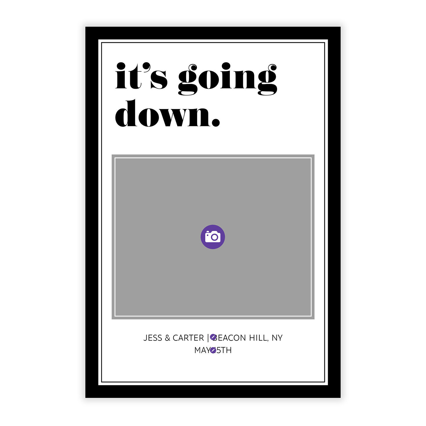 It&rsquo;s Going Down Funny Save the Date, , large image number 5