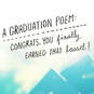 Kicked Some Assel Poem Funny Graduation Card, , large image number 4