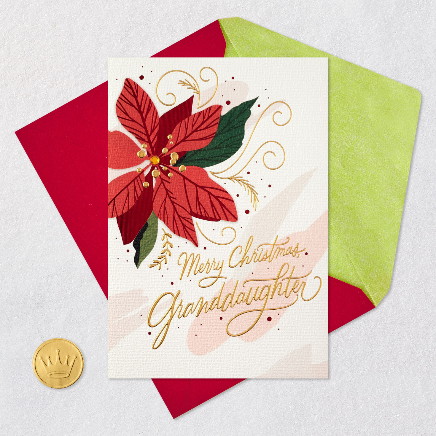 You're Amazing and Loved Christmas Card for Granddaughter, , large image number 6