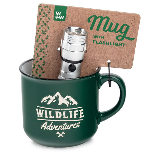 Wildlife Adventures Mug and Flashlight, Set of 2, 