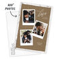 With Love Rustic Plaid Flat Holiday Photo Card, , large image number 2