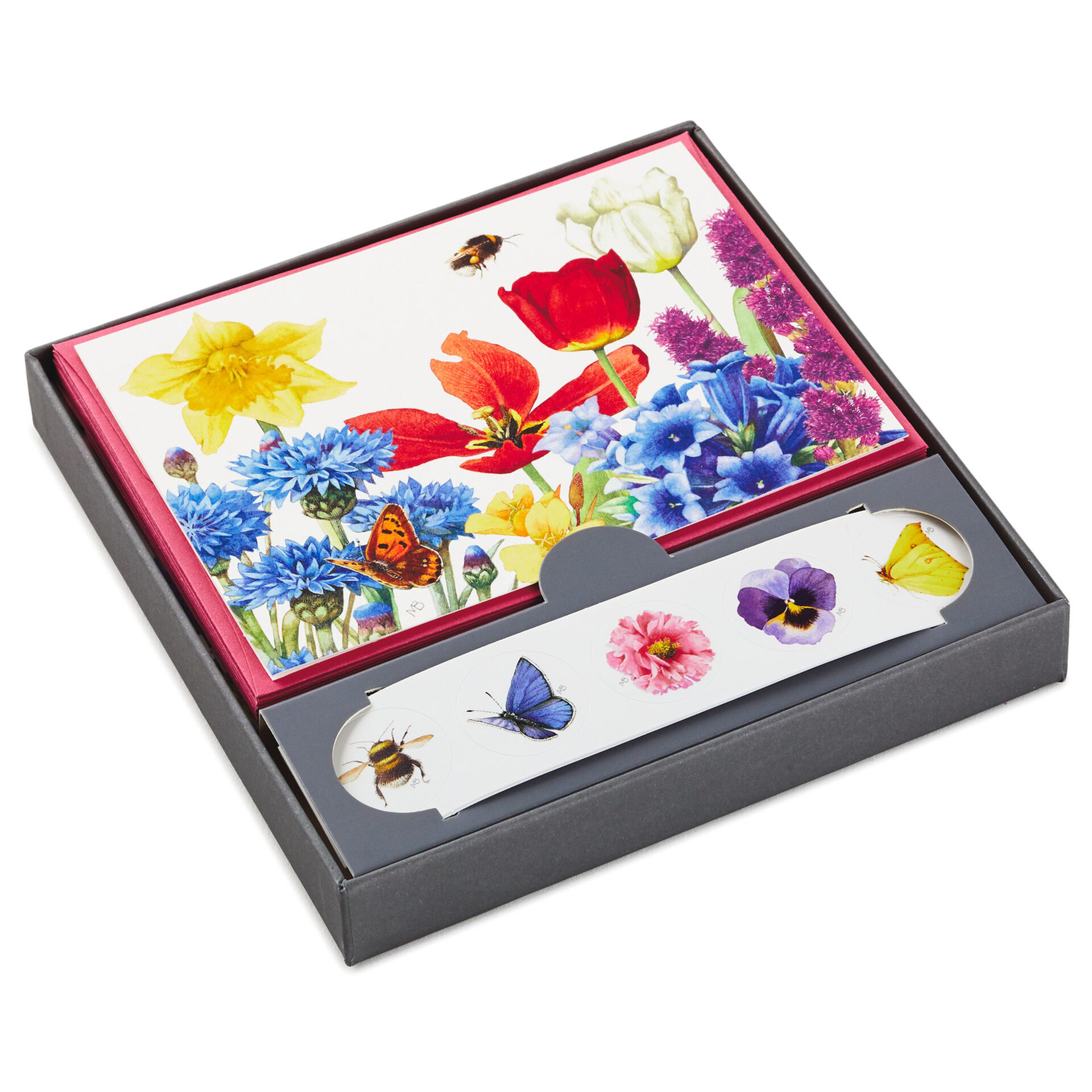 Marjolein Bastin Flowers Blank Note Cards, Box of 10 ...