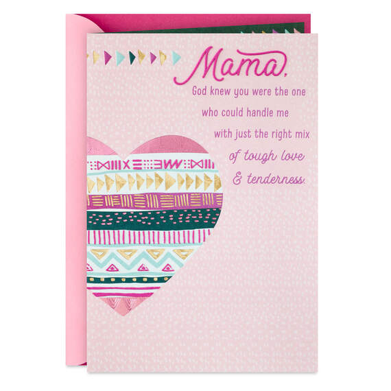 God Knew You Were the Mom I Need Mother's Day Card for Mama, , large image number 1