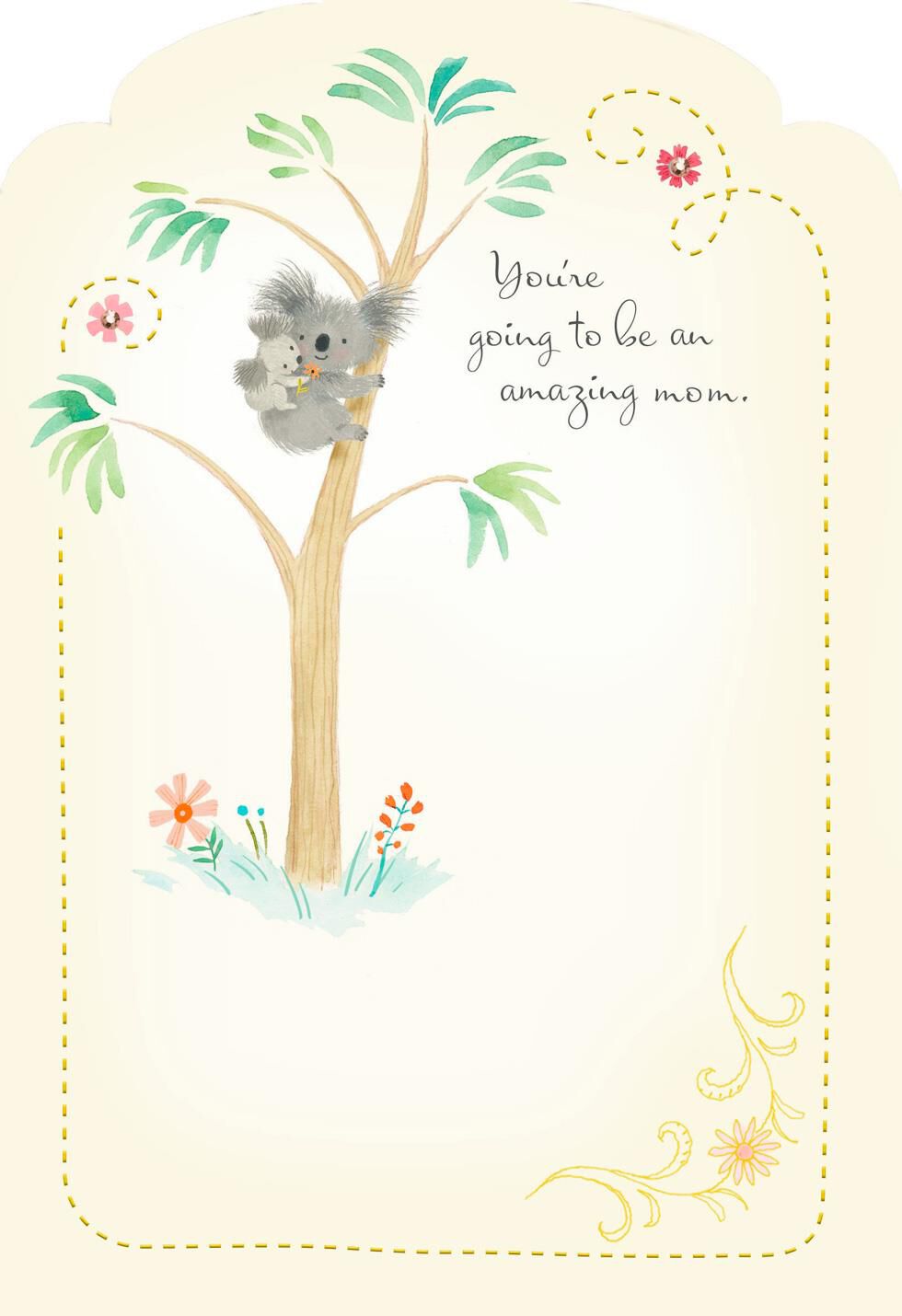 You'll Be Amazing Mother's Day Card for Mom-to-be