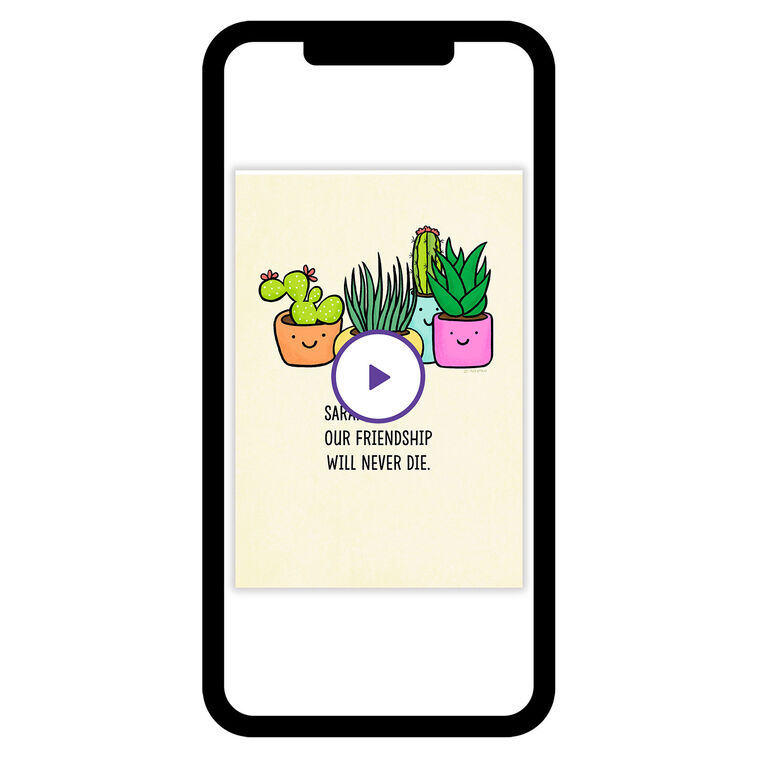 Plants Funny Friendship eCard