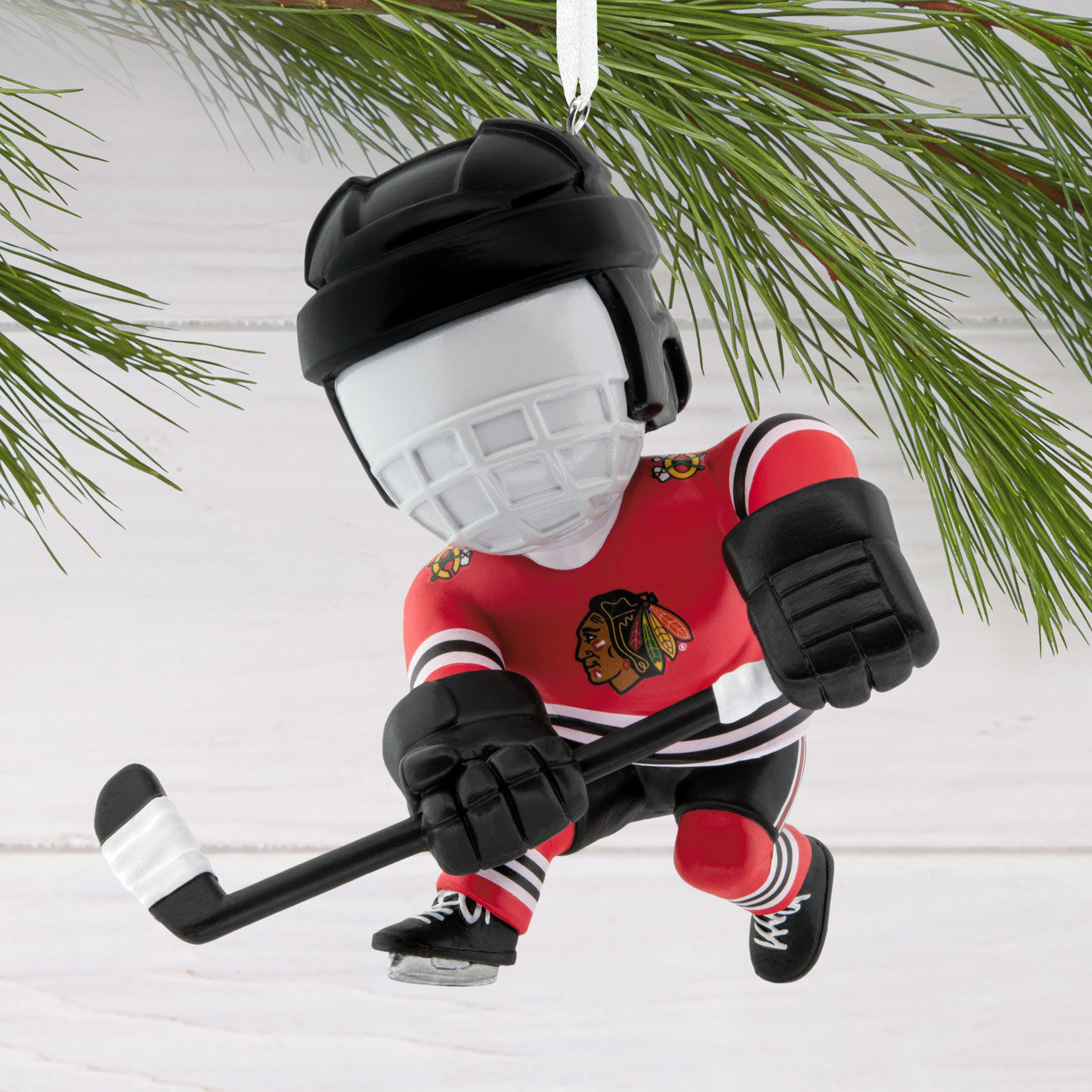 NHL Chicago Blackhawks Player Christmas Ornament hanging on tree image number 2