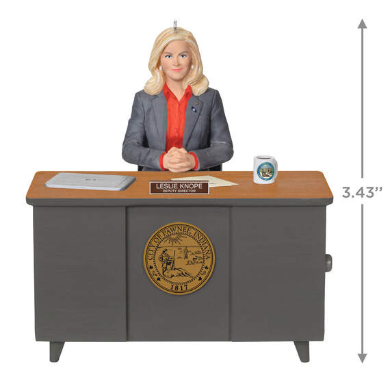 Parks and Recreation Leslie Knope Ornament With Sound, , large image number 3