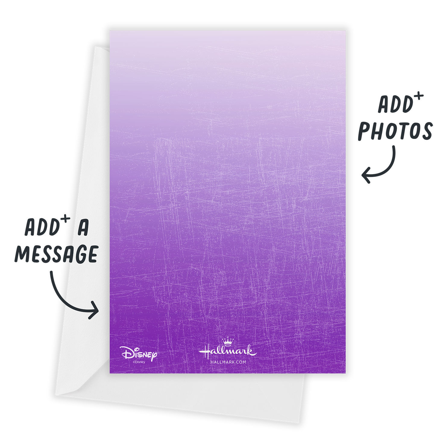 Jack Face on Purple Personalized Party Invitation Card Back indicating personalization image number 3