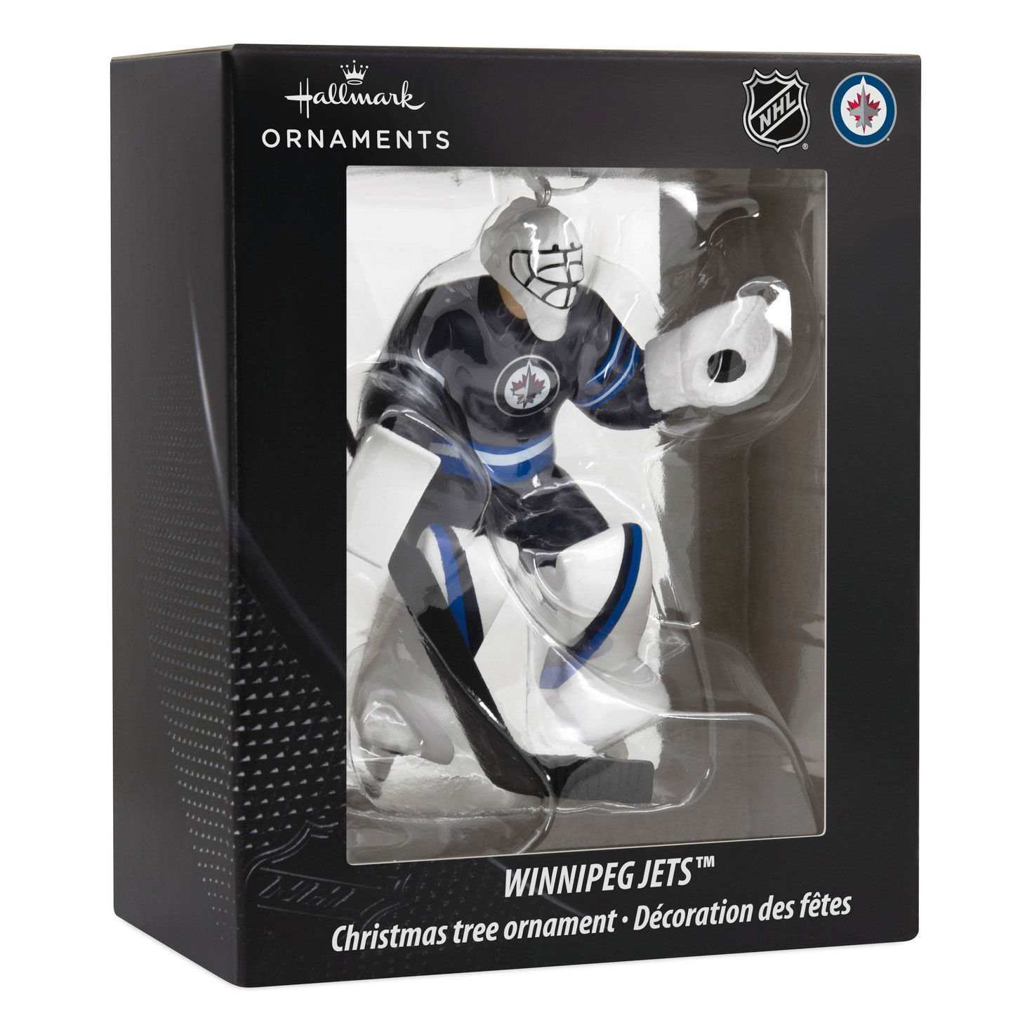 NHL Winnipeg Jets™ Goalie Hallmark Ornament for only USD 14.99 | Hallmark
