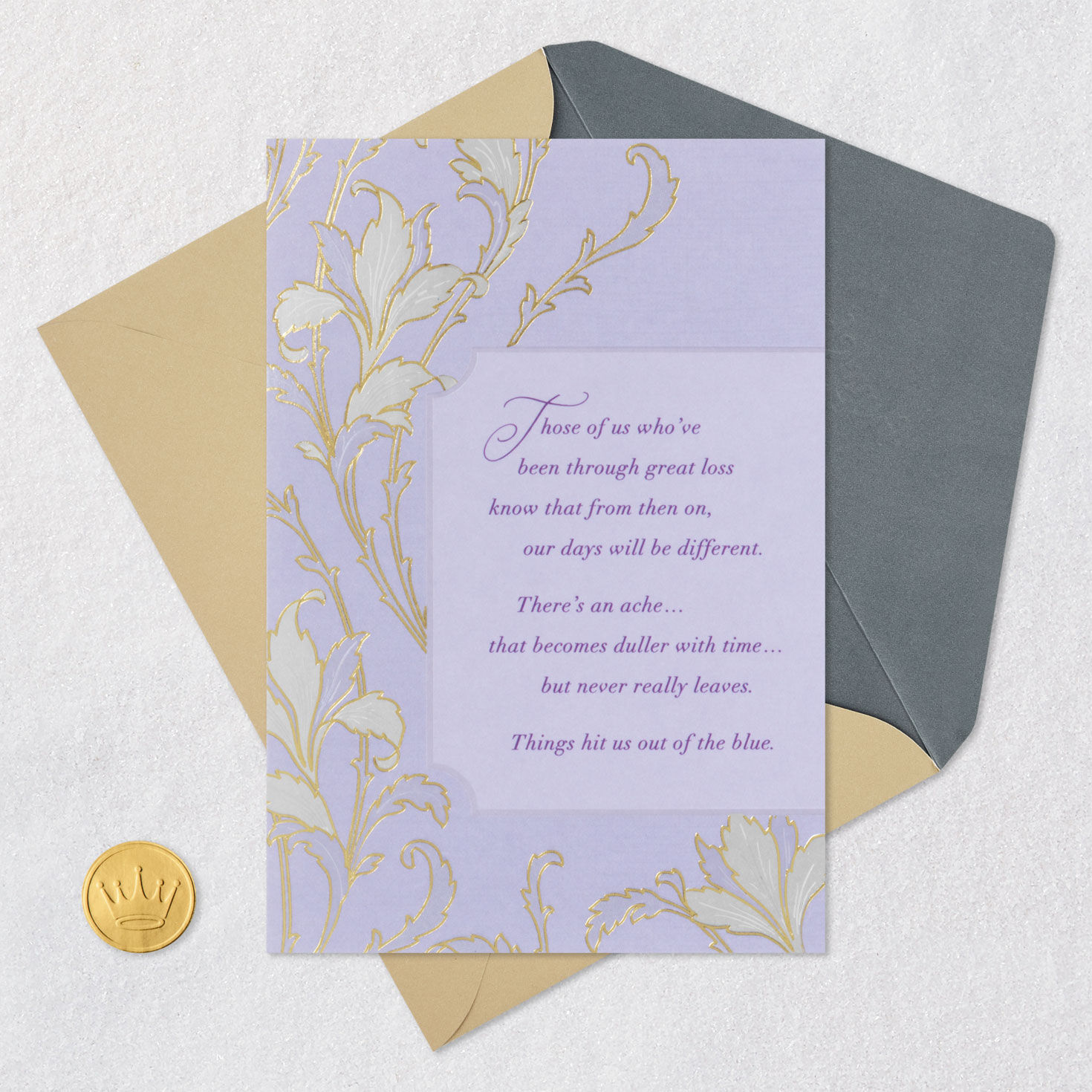 God's Healing Love Sympathy Card, , large image number 6