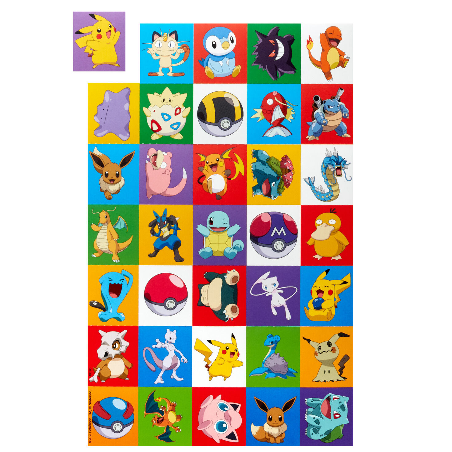 Pok&eacute;mon Kids Classroom Valentines Set With Cards, Stickers and Mailbox, , large image number 4