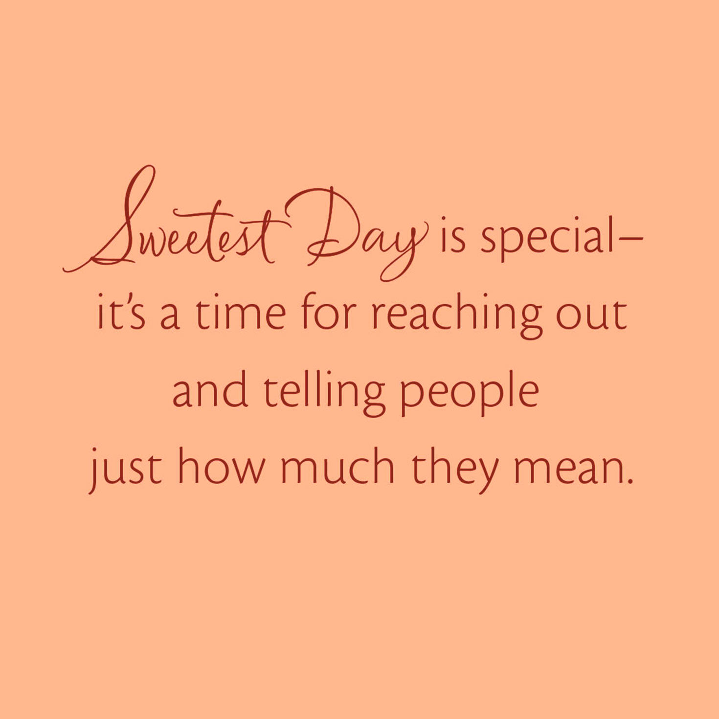 You're Often Thought About Sweetest Day Card for only USD 2.00 | Hallmark