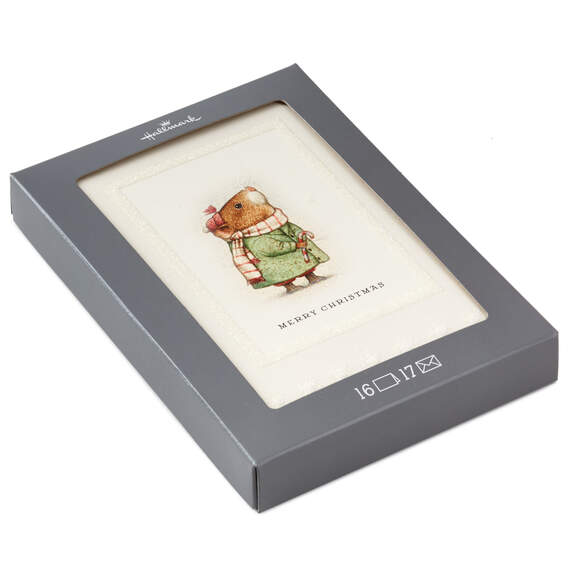 Storybook Mouse Boxed Christmas Cards, Pack of 16, , large image number 1