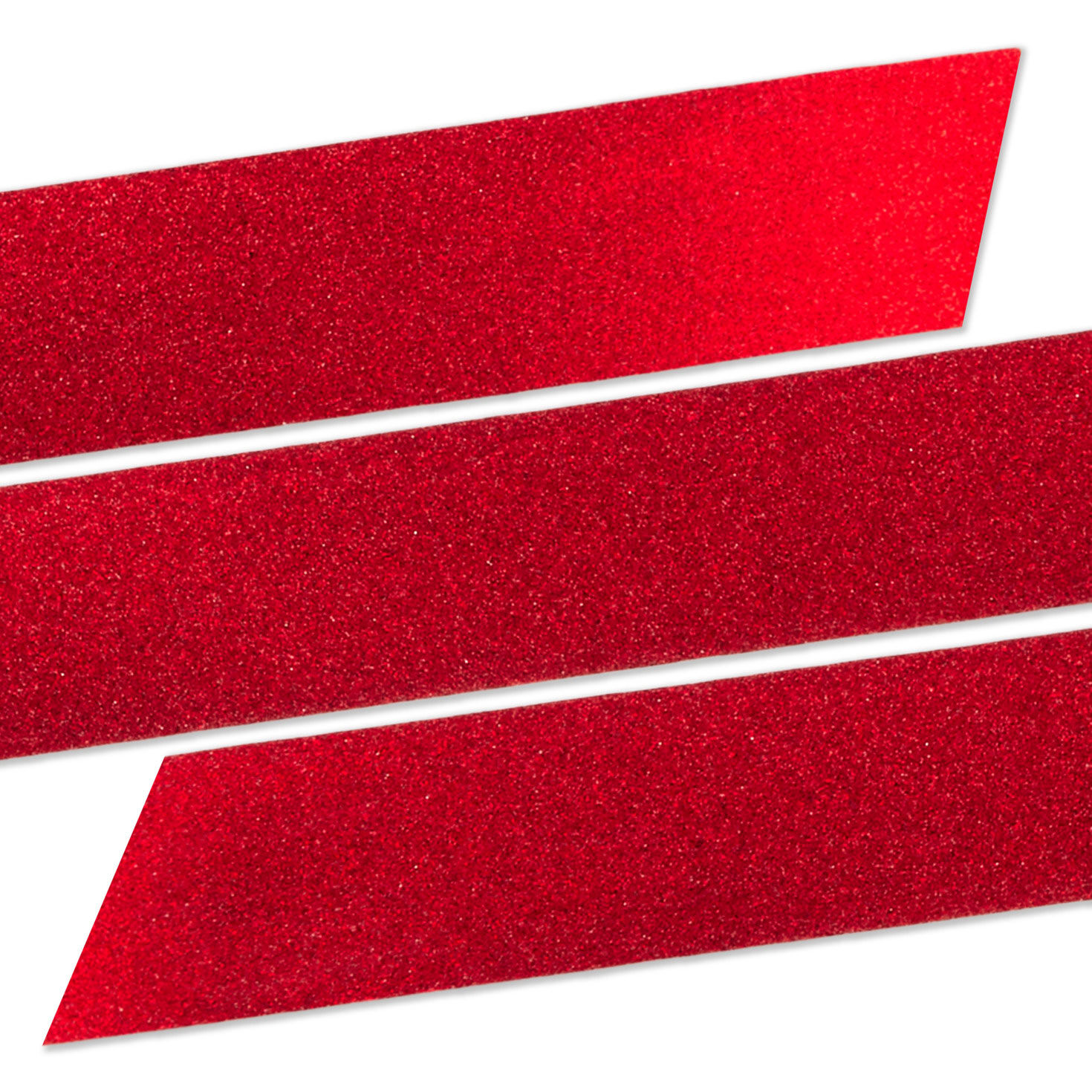 Sparkly Red Ribbon on Spool upclose view image number 4