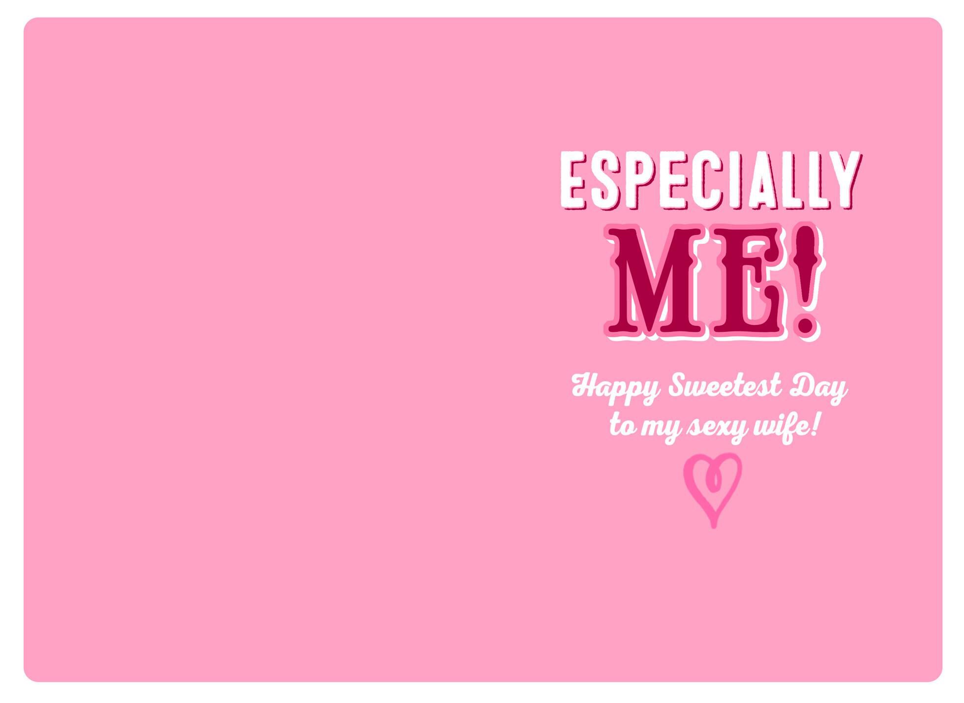Sexy Wife Sweetest Day Card Greeting Cards Hallmark