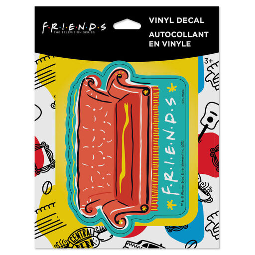 Friends Central Perk Café Couch Vinyl Decal, 