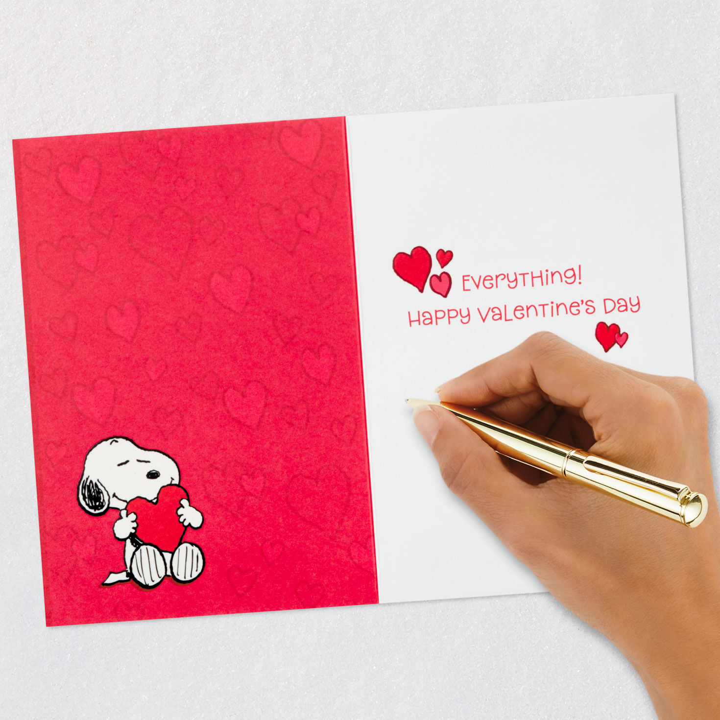 Peanuts® Love Everything About You Valentine's Day Card for only USD 2.99 | Hallmark
