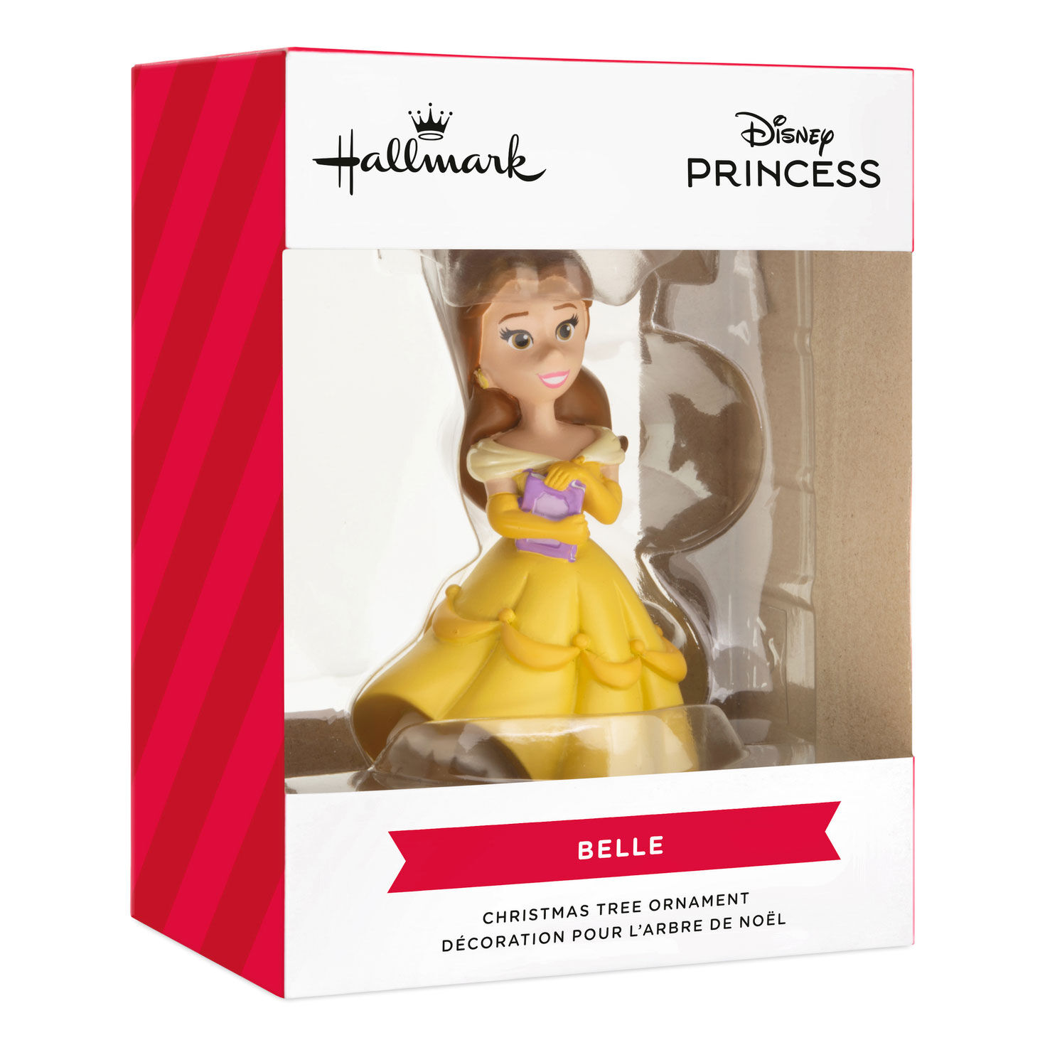 Princess Belle With Book Christmas Ornament  image number 7