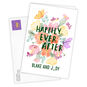 Personalized Flowers & Butterflies Happy Ever After Card  image number 2