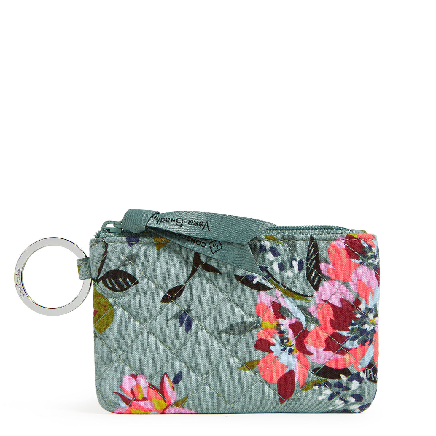 Vera Bradley Zip Id Case In Rosy Outlook - Handbags & Purses - Hallmark