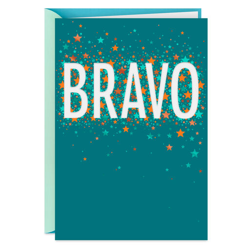 Bold Bravo Congratulations Card, 