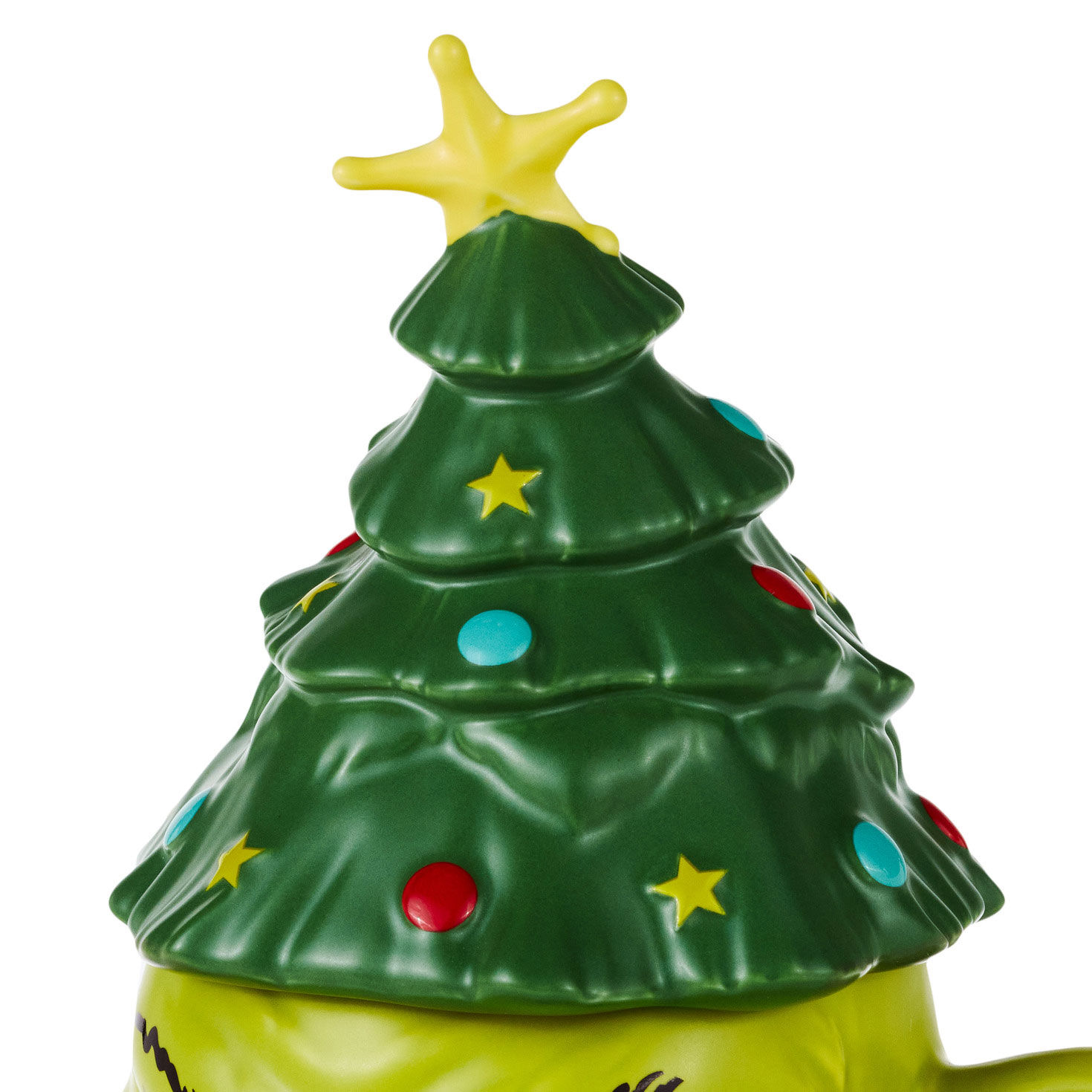 Grinch With Tree on Head Sculpted Mug  image number 5