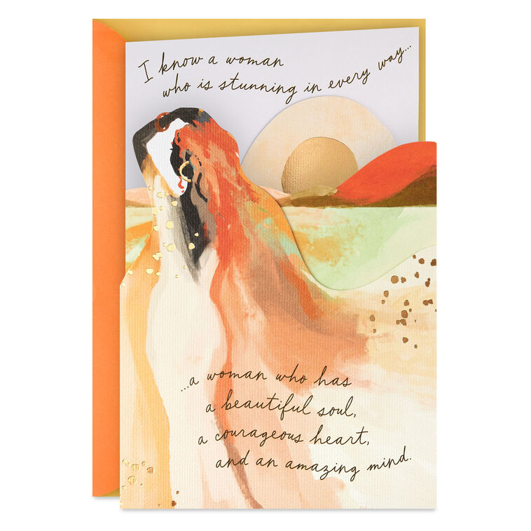 Stunning In Every Way Birthday Card for Wife