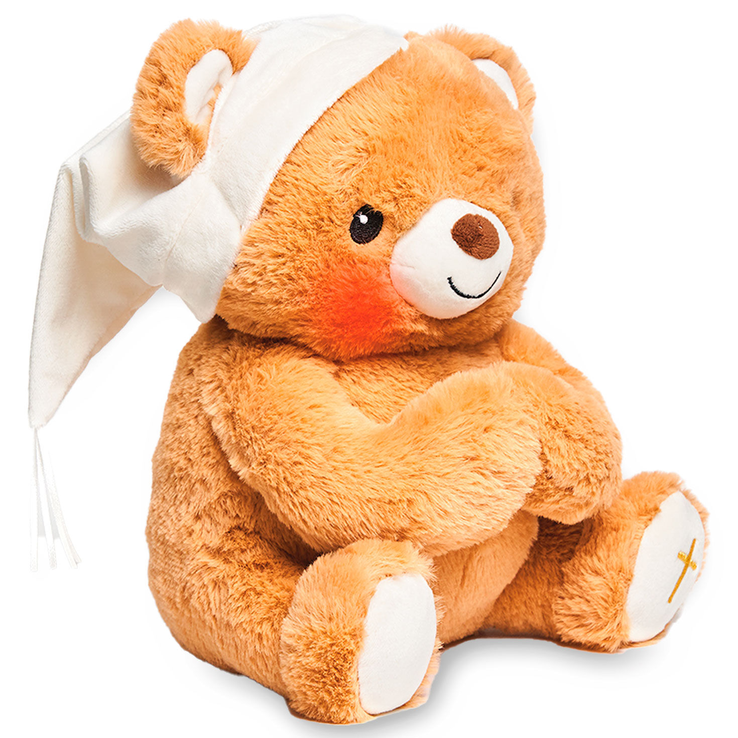 Teddy bear with lights and music top