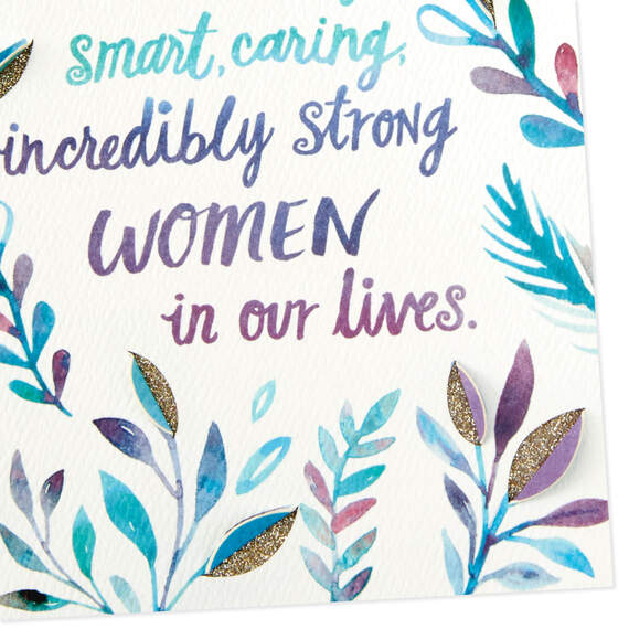 Incredibly Strong Woman Birthday Card for Her, , large image number 4