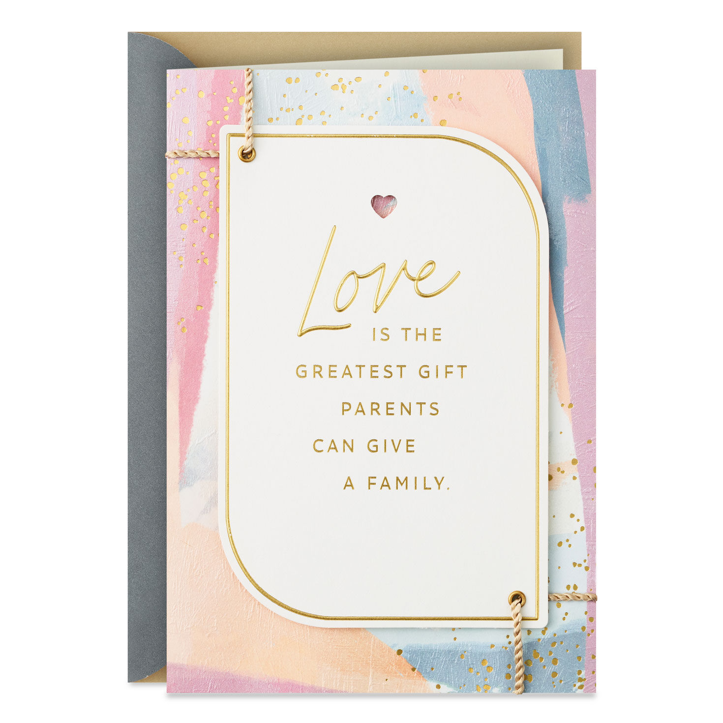 Greatest Gift of Love Anniversary Card for Parents