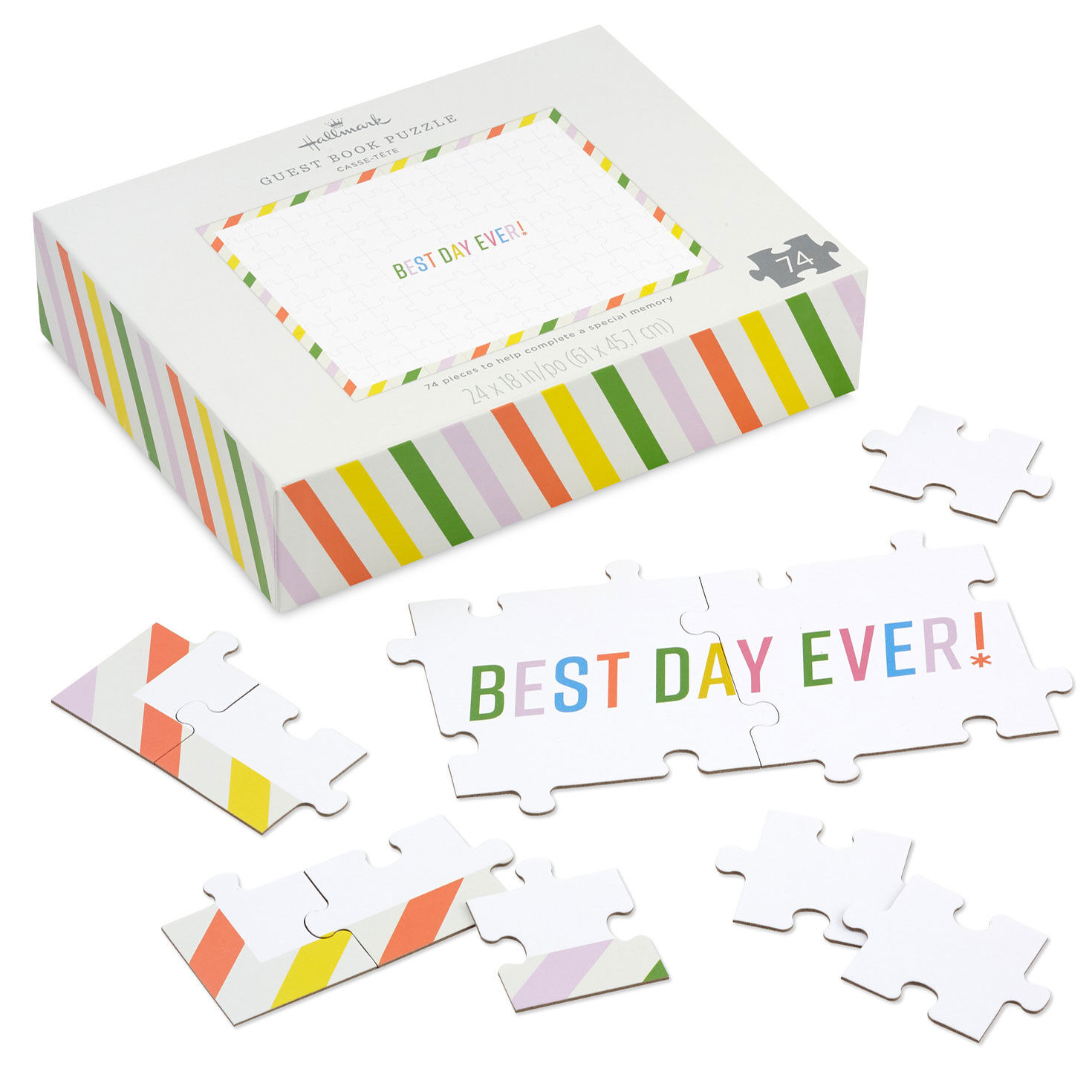 Best Day Ever Guest Book Puzzle