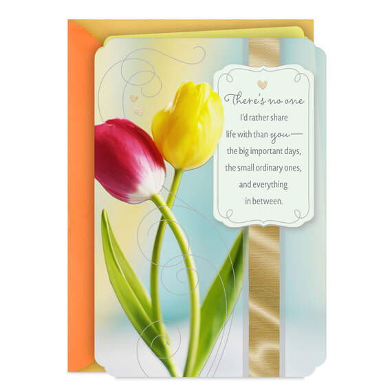 I Love Sharing Life With You Religious Easter Card