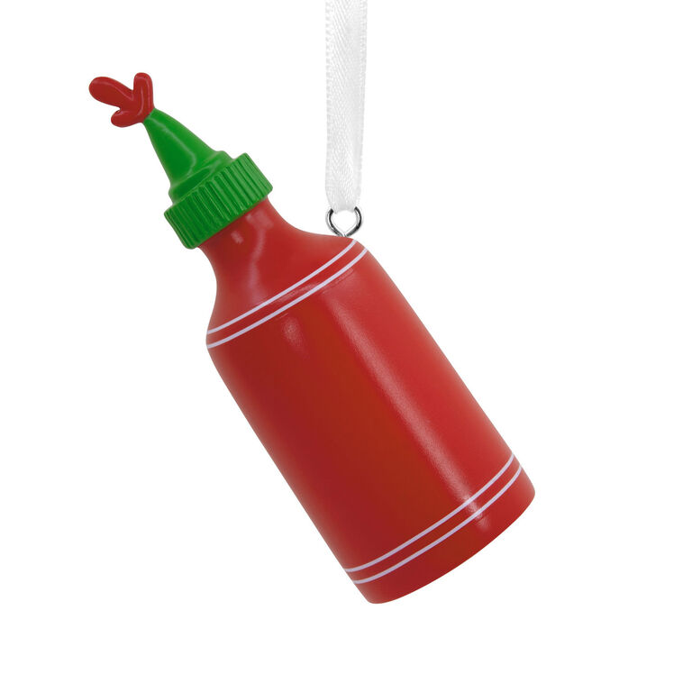 Hot Sauce Christmas Ornament Back image number 4