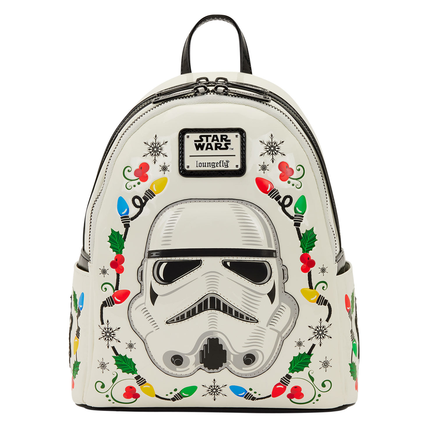 ☆Loungefly スターウォーズ ストームトルーパー リュック Loungefly Star Wars Stormtrooper Christmas Mini Backpack With