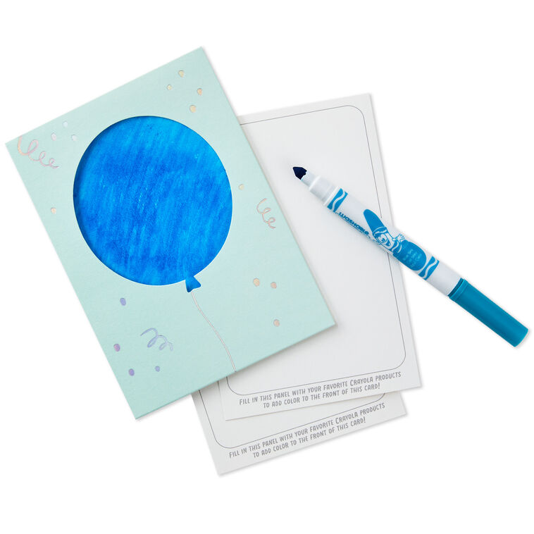 Crayola® Kids Card Kit With Markers in Caddy, Pack of 8, , large image number 6