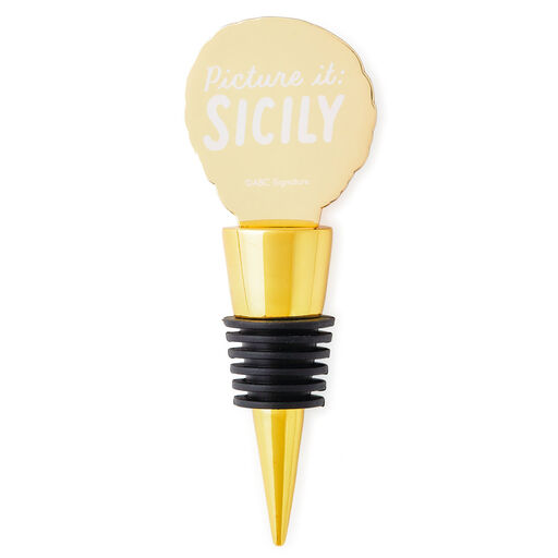 Sophia The Golden Girls Sicily Wine Stopper, 