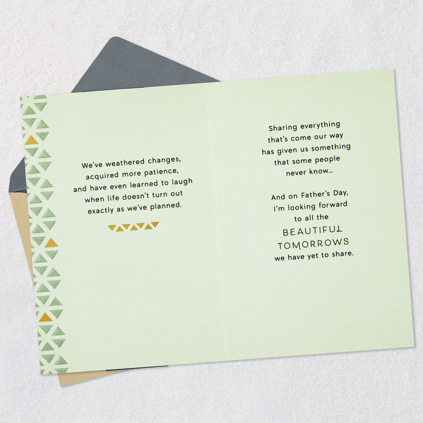 We've Discovered What Love Means Father's Day Card for Husband, , large image number 4