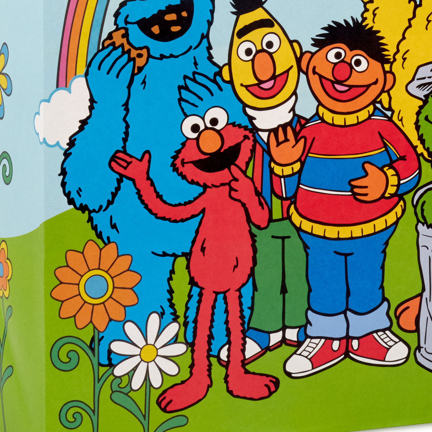 Sesame Street Characters Gift Bag Base/Side Detail image number 5