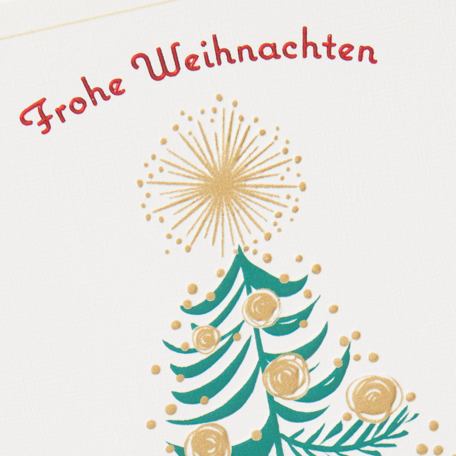 Merry Christmas GermanLanguage Christmas Card Greeting Cards Hallmark