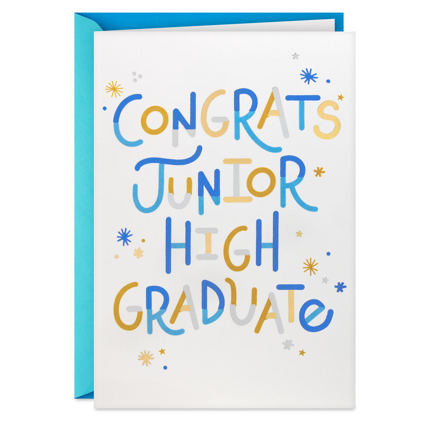 Your Adventure Is About to Begin Junior High Graduation Card