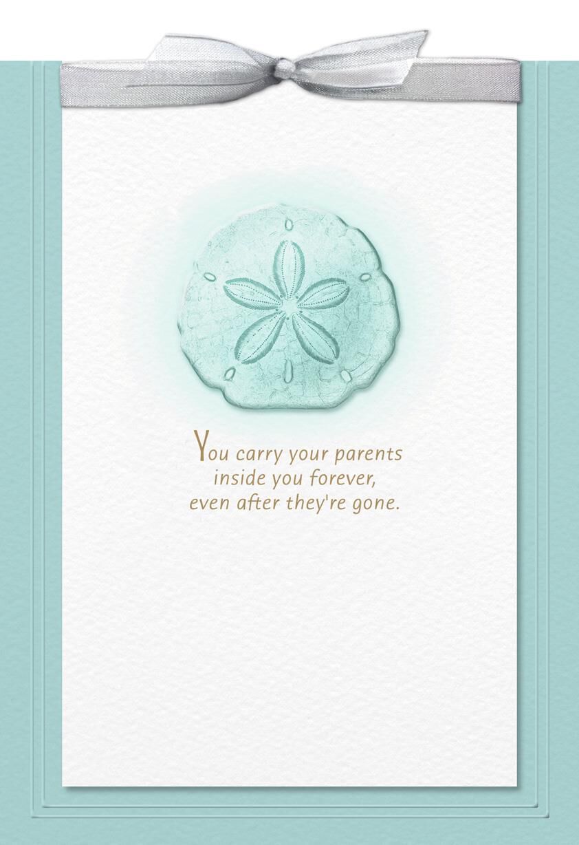 Sand Dollar Sympathy Card