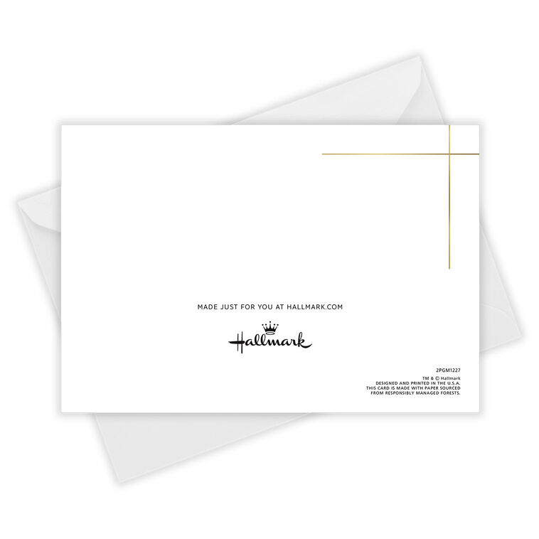 Personalized Colorful Letters Anniversary Photo Card  image number 5