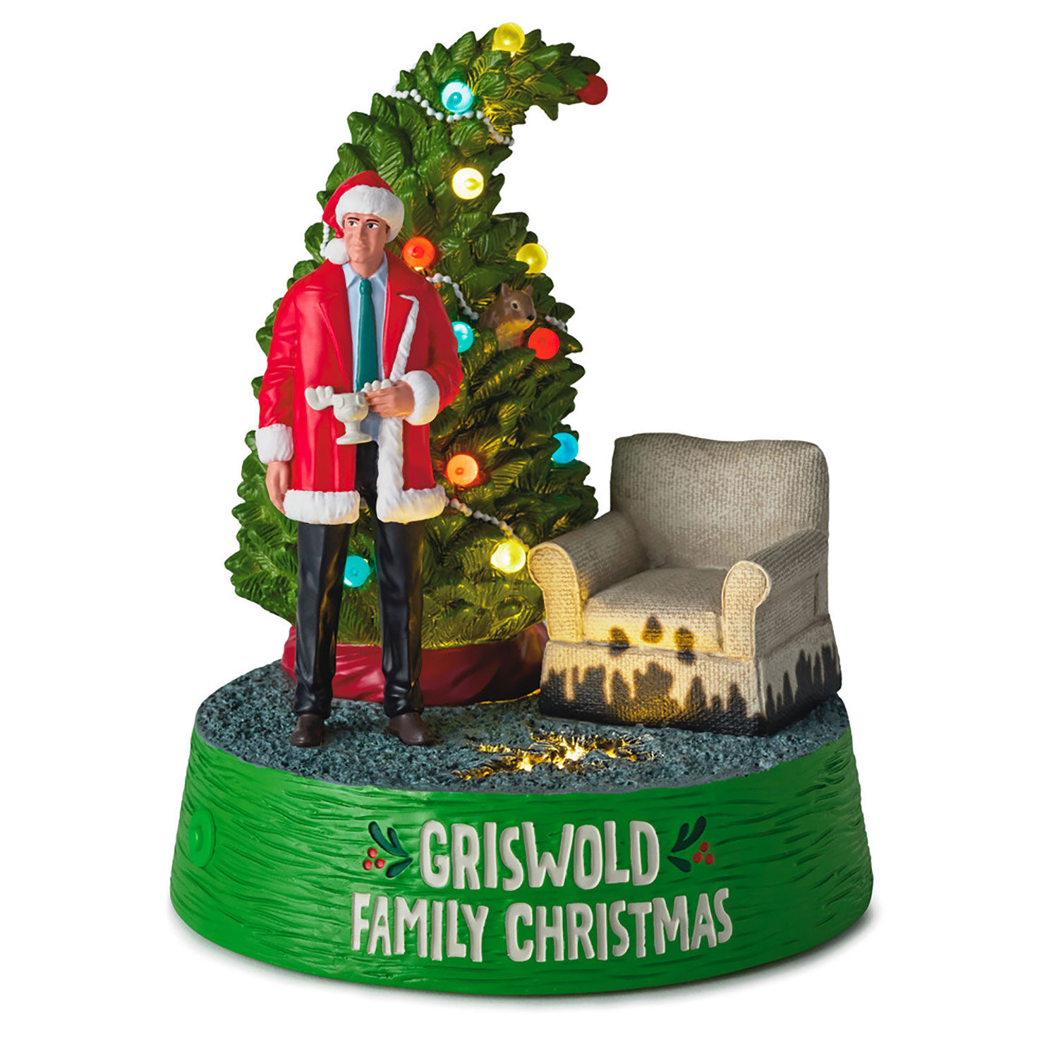 National Lampoon's Christmas Vacation™ Griswold Family Christmas Figurine With Light and Sound, 7.75" H for only USD 89.99 | Hallmark