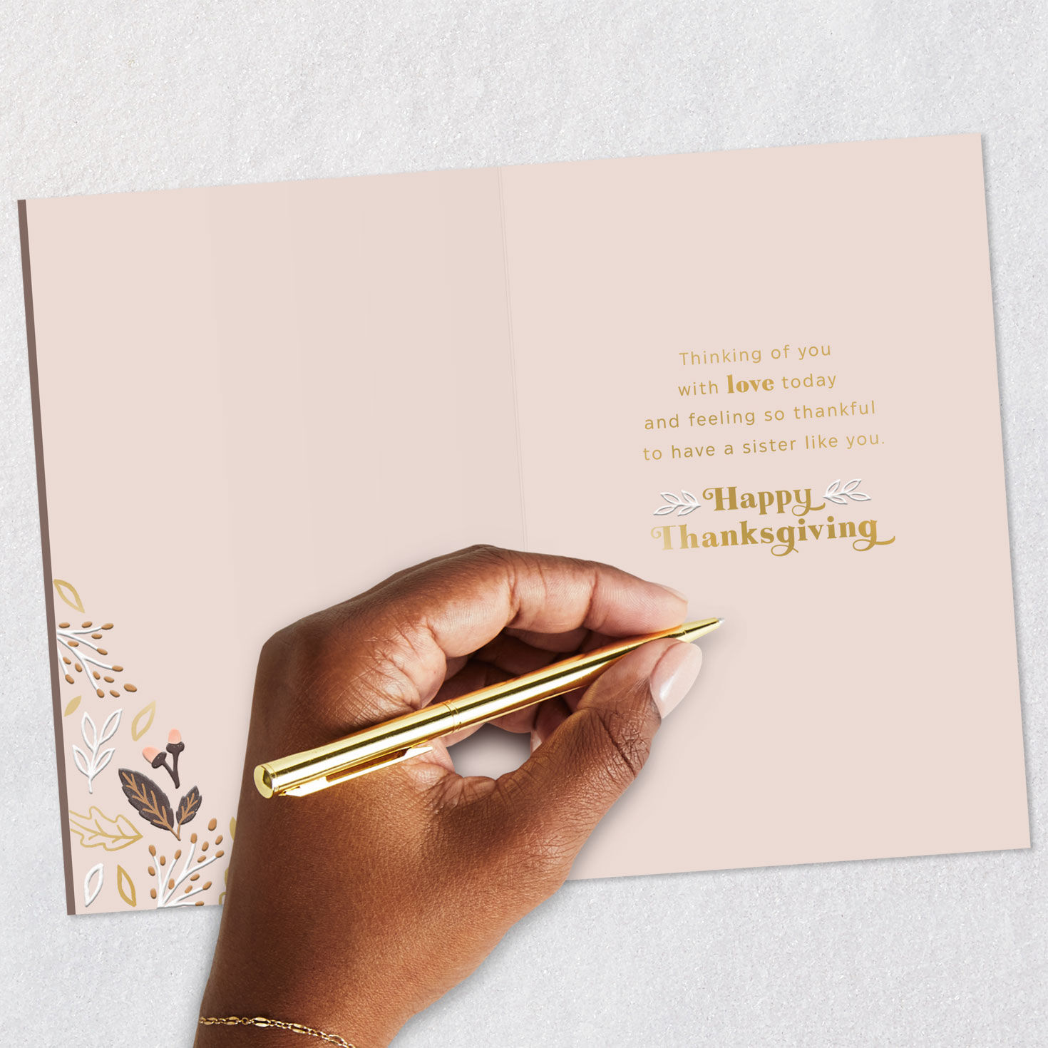 A Grateful Heart Thanksgiving Card for Sister for only USD 3.99 | Hallmark