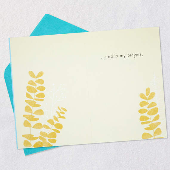 On My Mind and in My Prayers Encouragement Card, , large image number 3